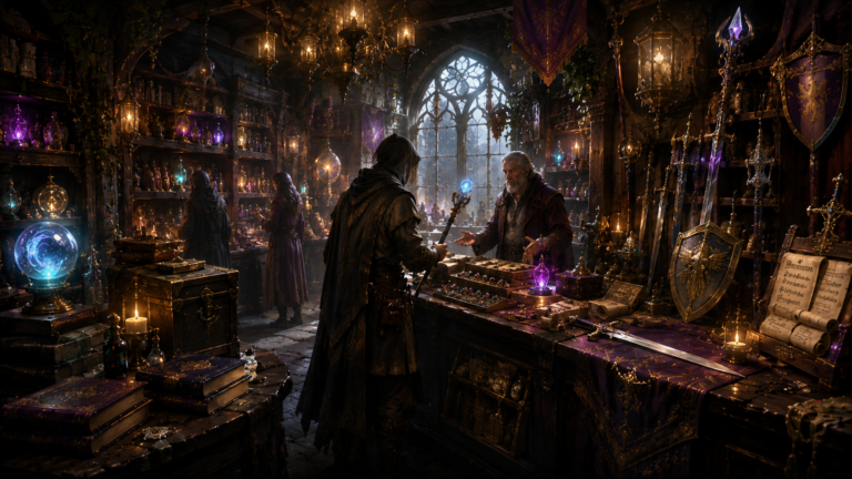 Buying Magic Item